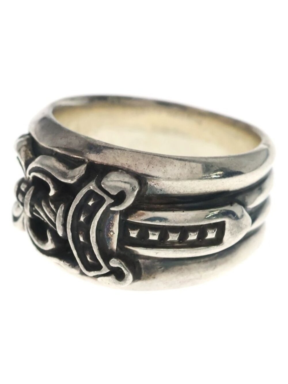 Chrome Hearts Dagger Ring Silver